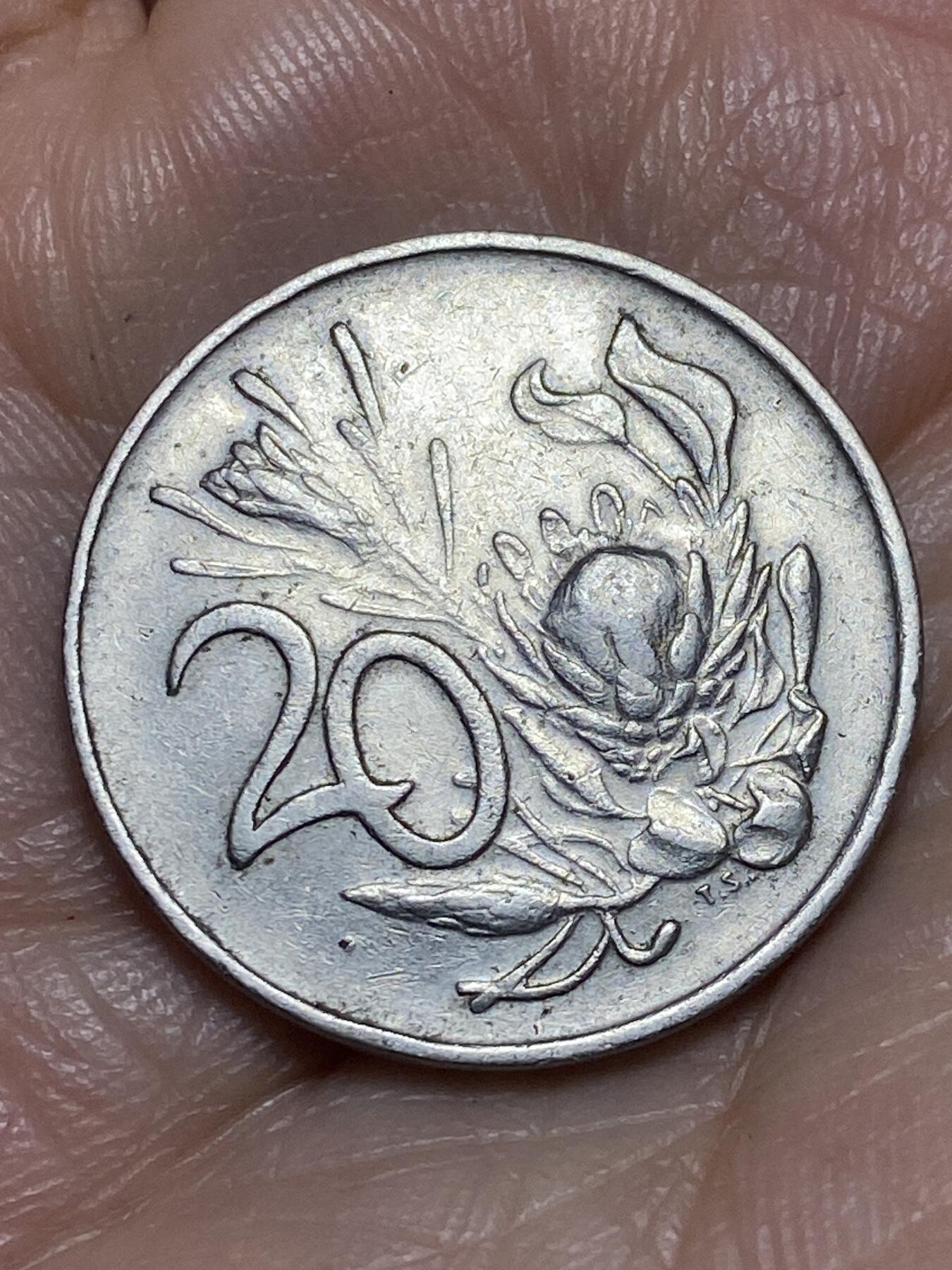 2026年第十三场(总第一百八十二场）外国好品散币场(免佣金) 南非🇿🇦1975年20分(独立后第七套)