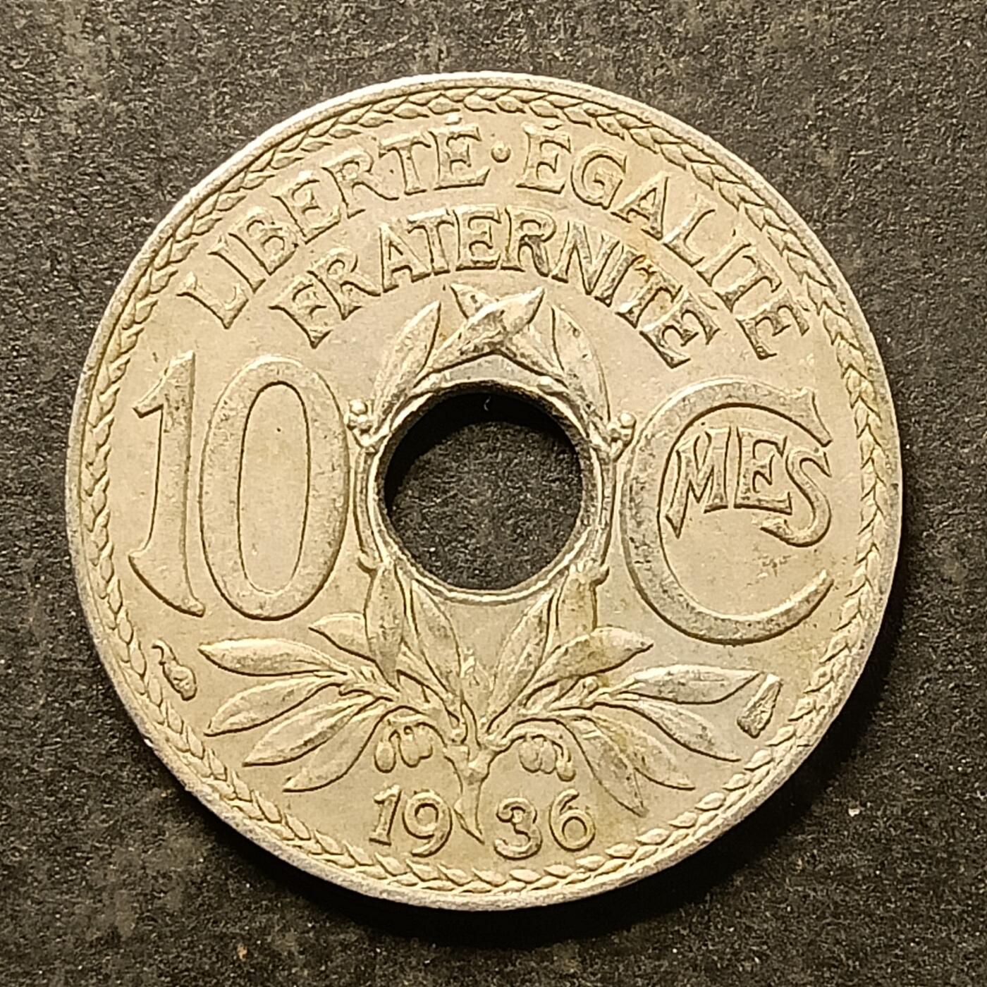 逸泉钱币2026A第五场A各国纸币沙俄散币纪念币系列A702-882 754 法国10生钉硬币