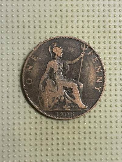 2026年第17场各国散币拍卖（总第167场） - 英国1908年1便士