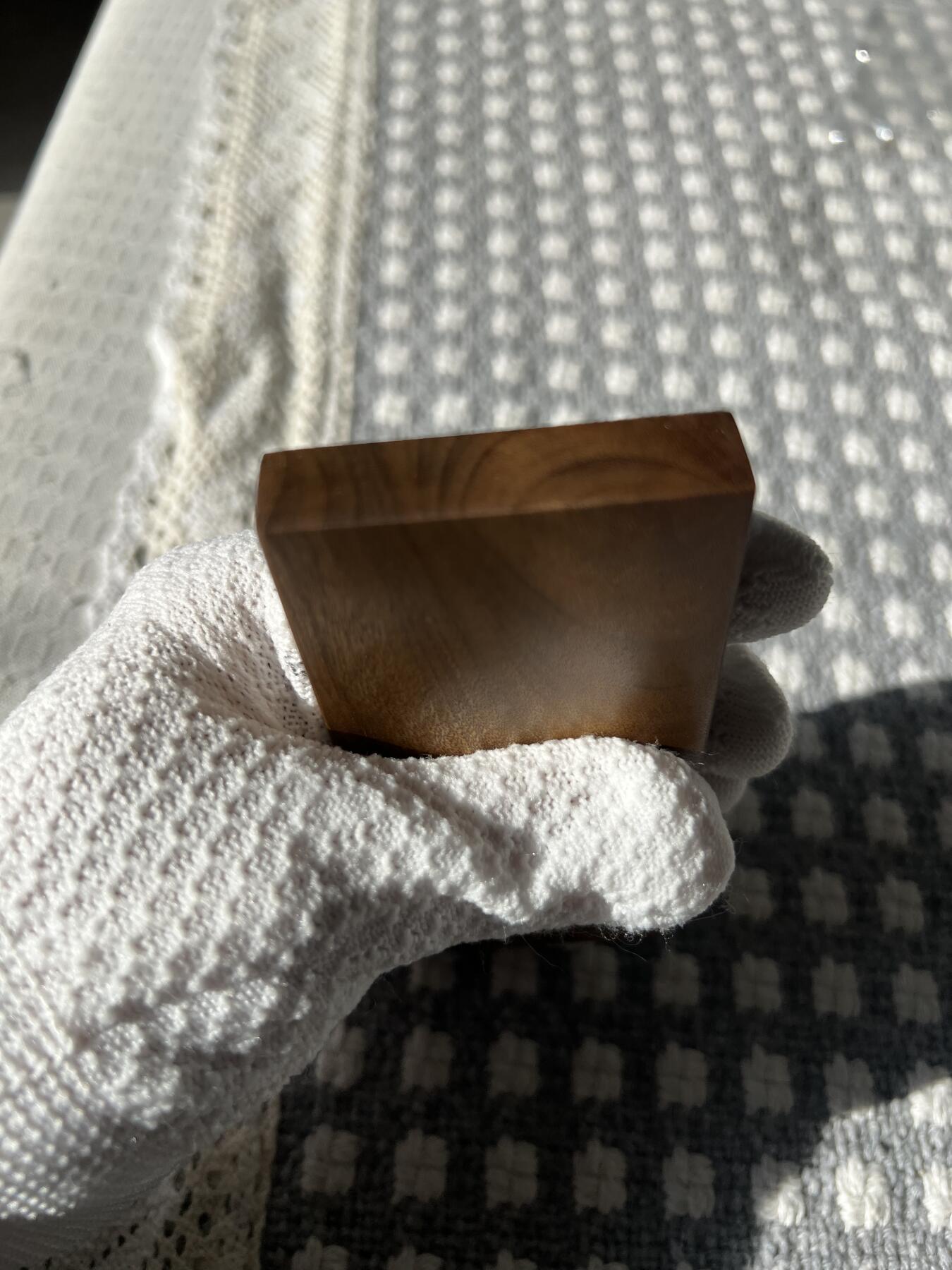 零元拍：B35金丝楠平安无事牌，3D立体水波香喷喷的小金砖，金光闪闪，124.5/52.5/13.5MM