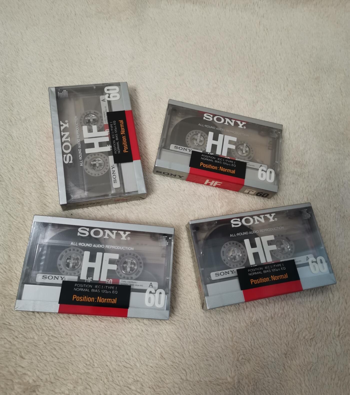 流金岁月•腊八八宝集锦集粹 八十年代索尼磁带四支（独立包装，未开封）