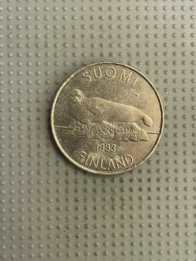 2026年第16场各国散币拍卖（总第166场） - 芬兰1993年5马克