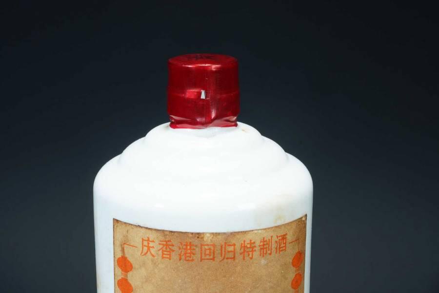 上海都达杂项专场五（全场包邮） 997年 庆香港回归特制赖茅酒53度 1000ml