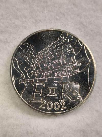 G&W世界散币，银币处理专场（第44场） - 百慕大2002年1元  伊丽莎白二世登基50周年  克朗型