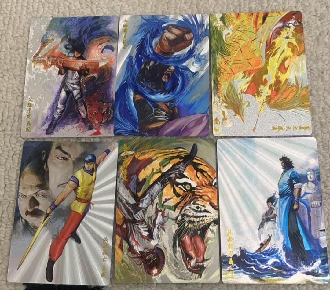 春节前倒数第三场！！龙虎卡牌-七三场（满200元包邮，无佣金，每周六结拍，欢迎送拍） 粗闪6张 奇点 风云第三弹 一套