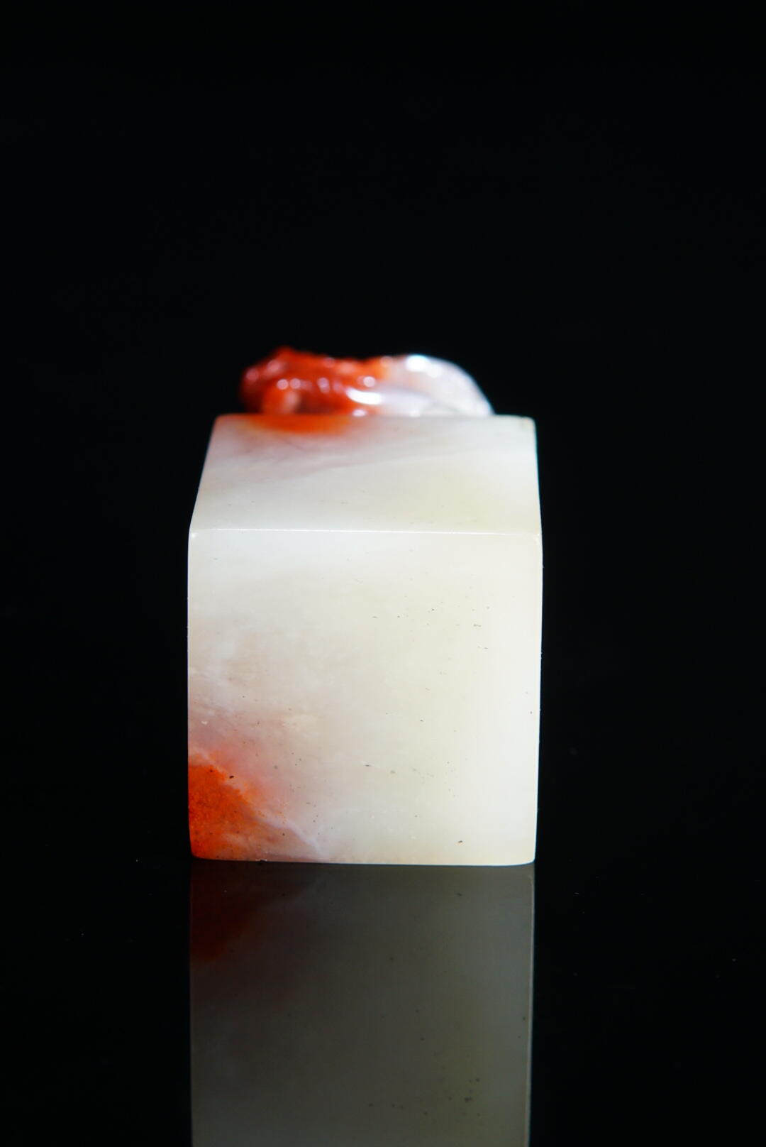 方寸藏珍·寿山田黄印章专场（一） 寿山高山石《三螭献瑞》印章