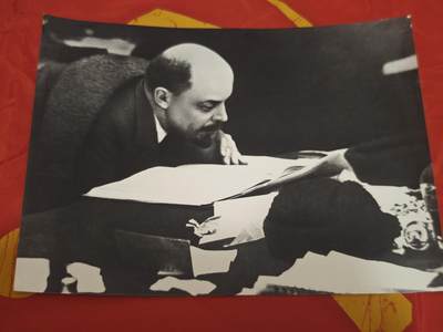 橙子收藏第一期 - 1969年官方复刻版 列宁在俄共（布）九大主席团会议纪实照片（1920年原版影像）   
