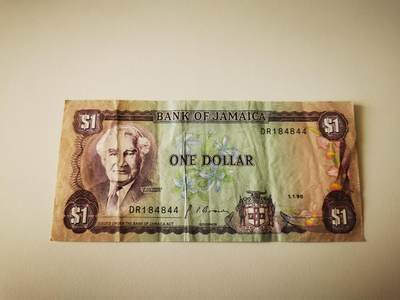 零零发流通品外国纸币拍卖 无佣金 - 牙买加
