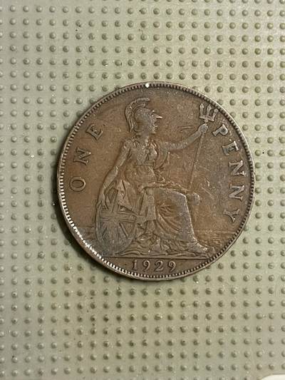 2026年第17场各国散币拍卖（总第167场） - 英国1929年1便士