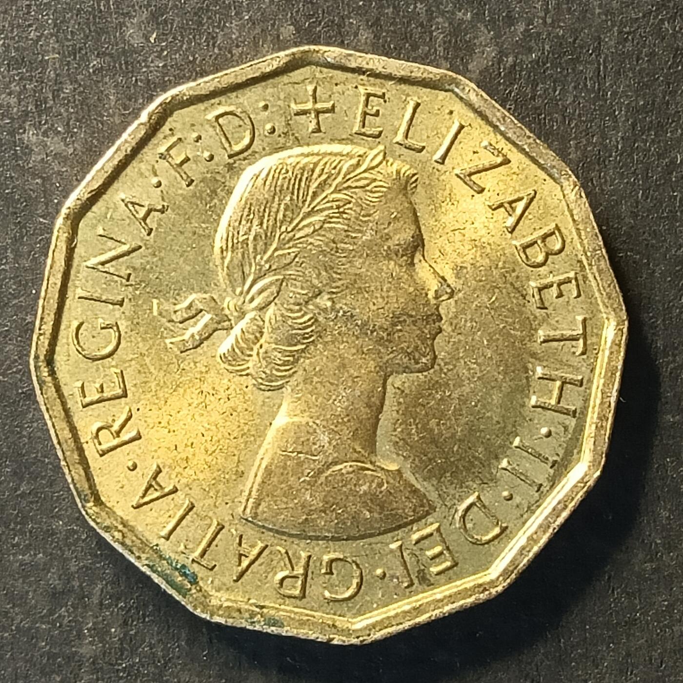 逸泉钱币2026A第五场A各国纸币沙俄散币纪念币系列A702-882 723 英国3便士早期多边形铜币