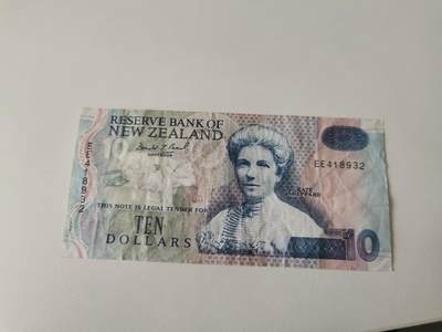 零零发流通品外国纸币拍卖 无佣金 - 新西兰10