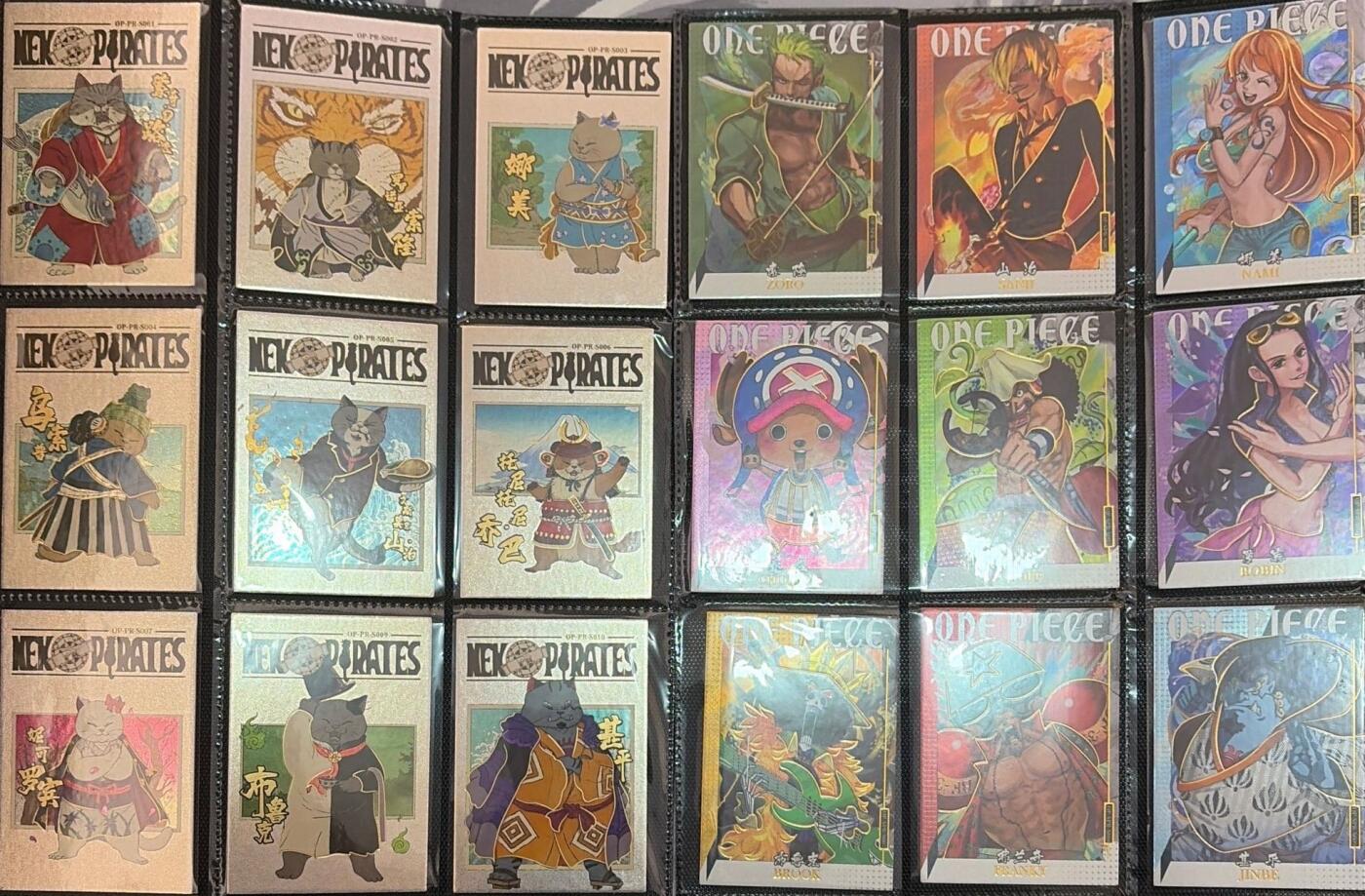 秋萤阁第43期 (1月23号周五晚上21点截拍，欢迎竞拍)  【整本】已绝版燃卡海贼王 一整本 卡位相当齐 送卡册 退坑割爱让给有缘人