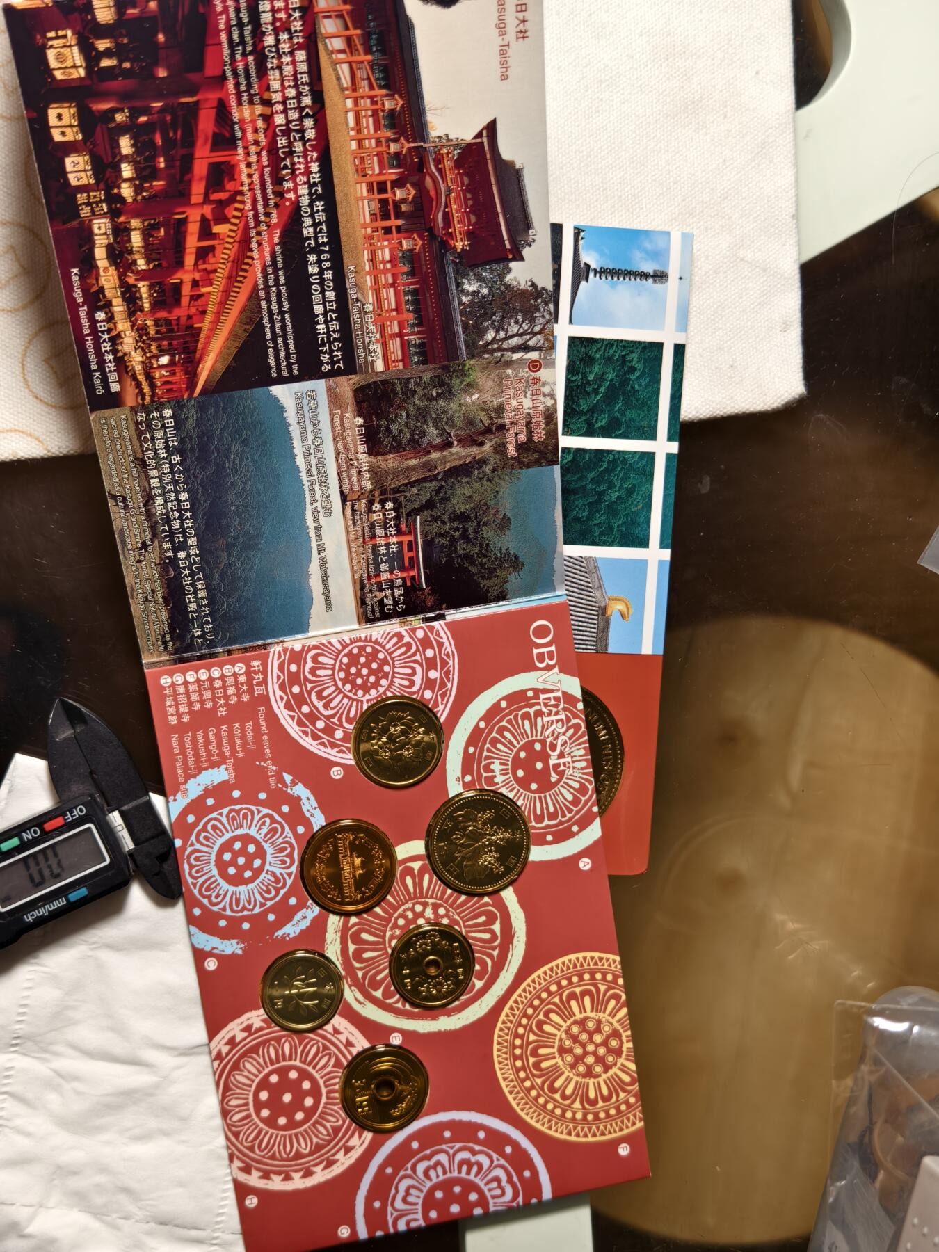 抚柳草堂-第十期章牌钱币  奖章勋章限时免佣 满百包邮 放漏专场 1999平成十一年 世界文化遗产日元纪念币装帧卡册 大藏省造币局 制作精美