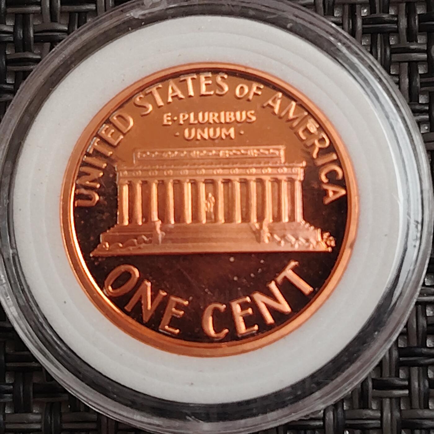 布加迪🐬～世界钱币(上海)🌾第 271 期 /  各国套币和散币 美国🇺🇸 2005年 1分 林肯头像精制币