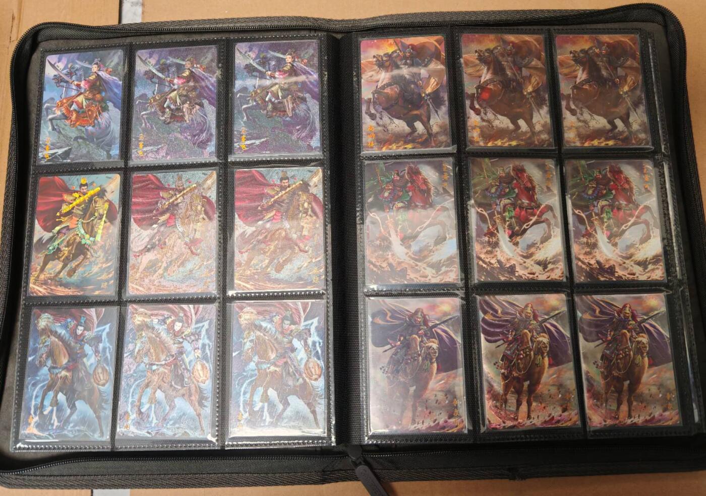 趣卡卡拍No.23期（无佣金免手续费，分享成交有奖） 【三工艺】燎原卡牌-胡子怪兽 隋唐演义 金彩+半粗+全粗+特卡（具体数量见图）（不含卡册）