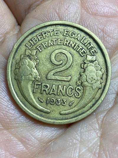 2026年第十四场(总第一百八十三场）外国好品散币场(免佣金) - 法兰西第三共和国1933年2法郎