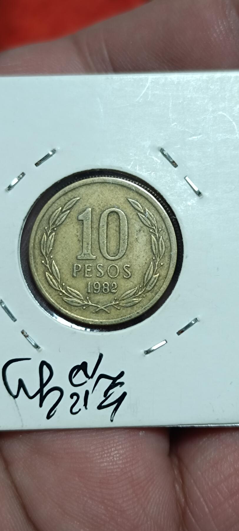 万国钱币阁第八场 智利10比索铜币