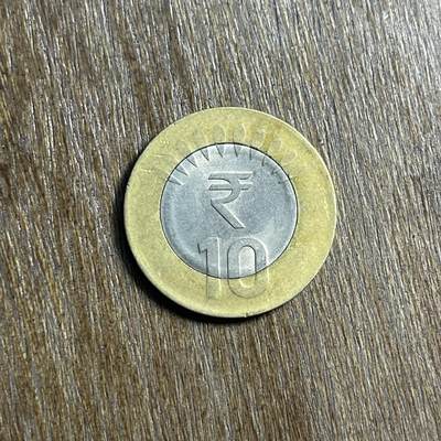 【春节前最后一拍，下一场3.3号】★第139场★散币场。不寄存，30包邮。不满30元，支付5元运费。《接受代拍 代送NGC评级》 - 58【无寄存】2014 印度 10卢比 双色币