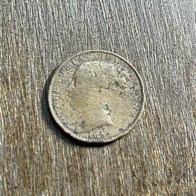 【春节前最后一拍，下一场3.3号】★第139场★散币场。不寄存，30包邮。不满30元，支付5元运费。《接受代拍 代送NGC评级》 - 4【无寄存】1853 英国 小维 1 法新 铜币