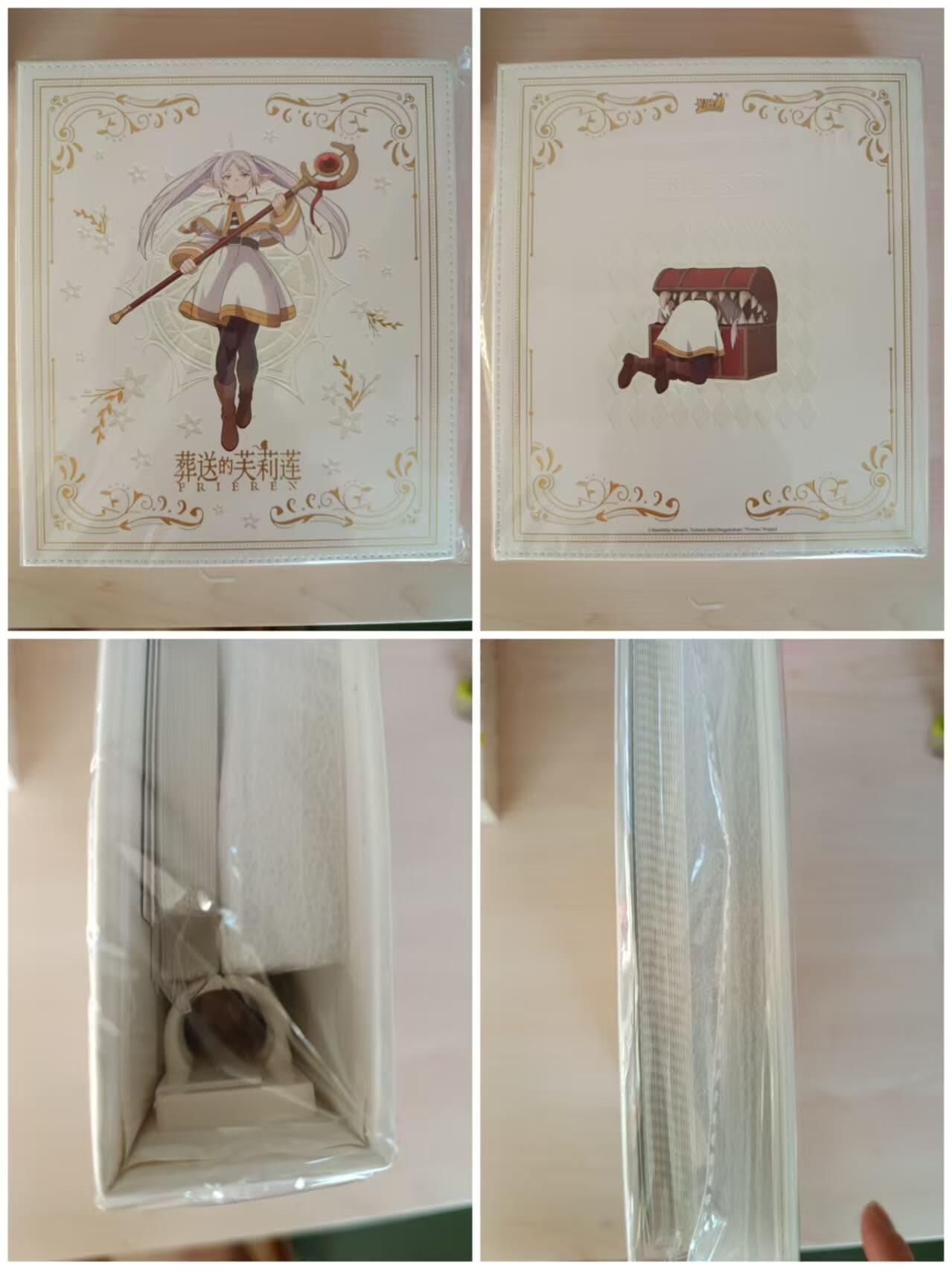 春节前倒数第三场！！龙虎卡牌-七三场（满200元包邮，无佣金，每周六结拍，欢迎送拍） 【原封】卡游葬送的芙莉莲 四格卡册 (非拉链册)