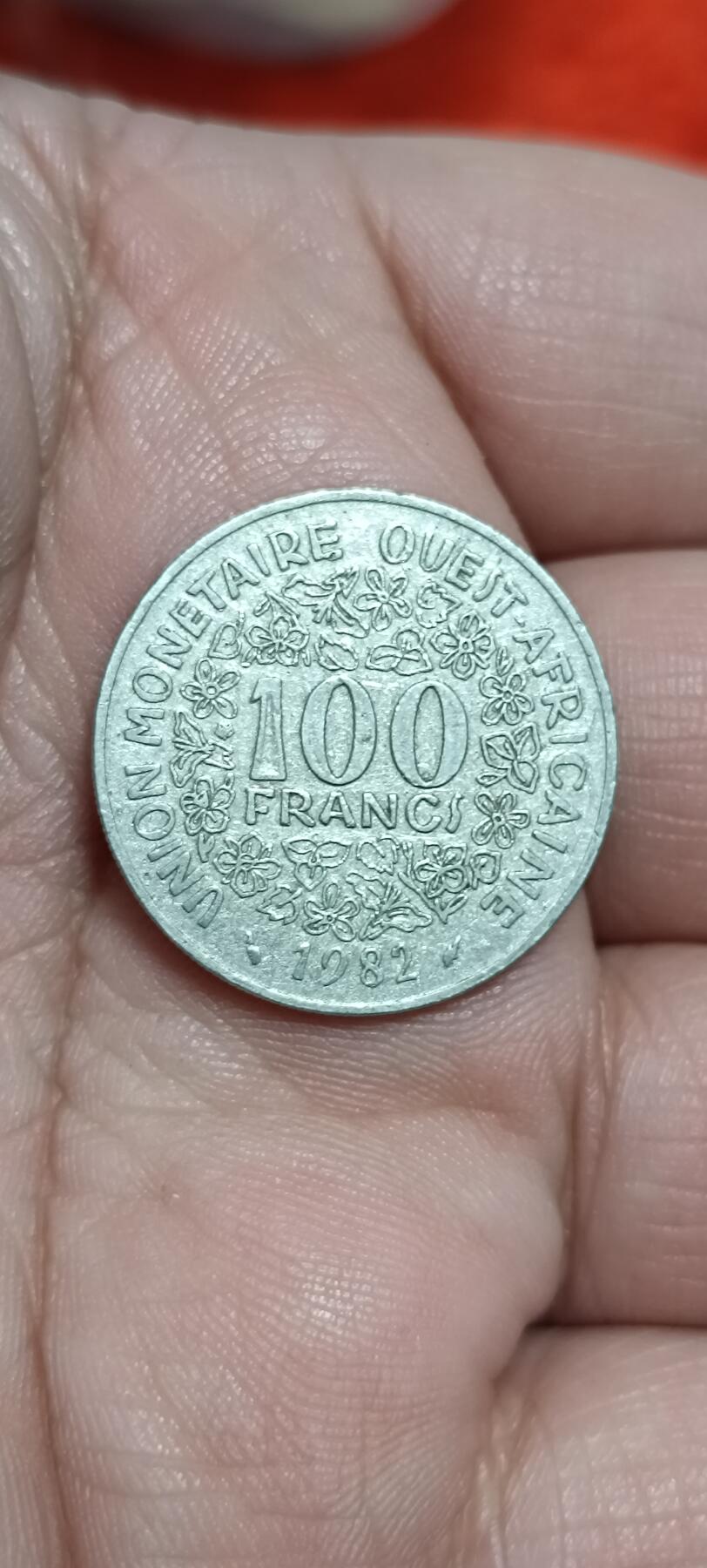 万国钱币阁第八场 法属西非100法郎