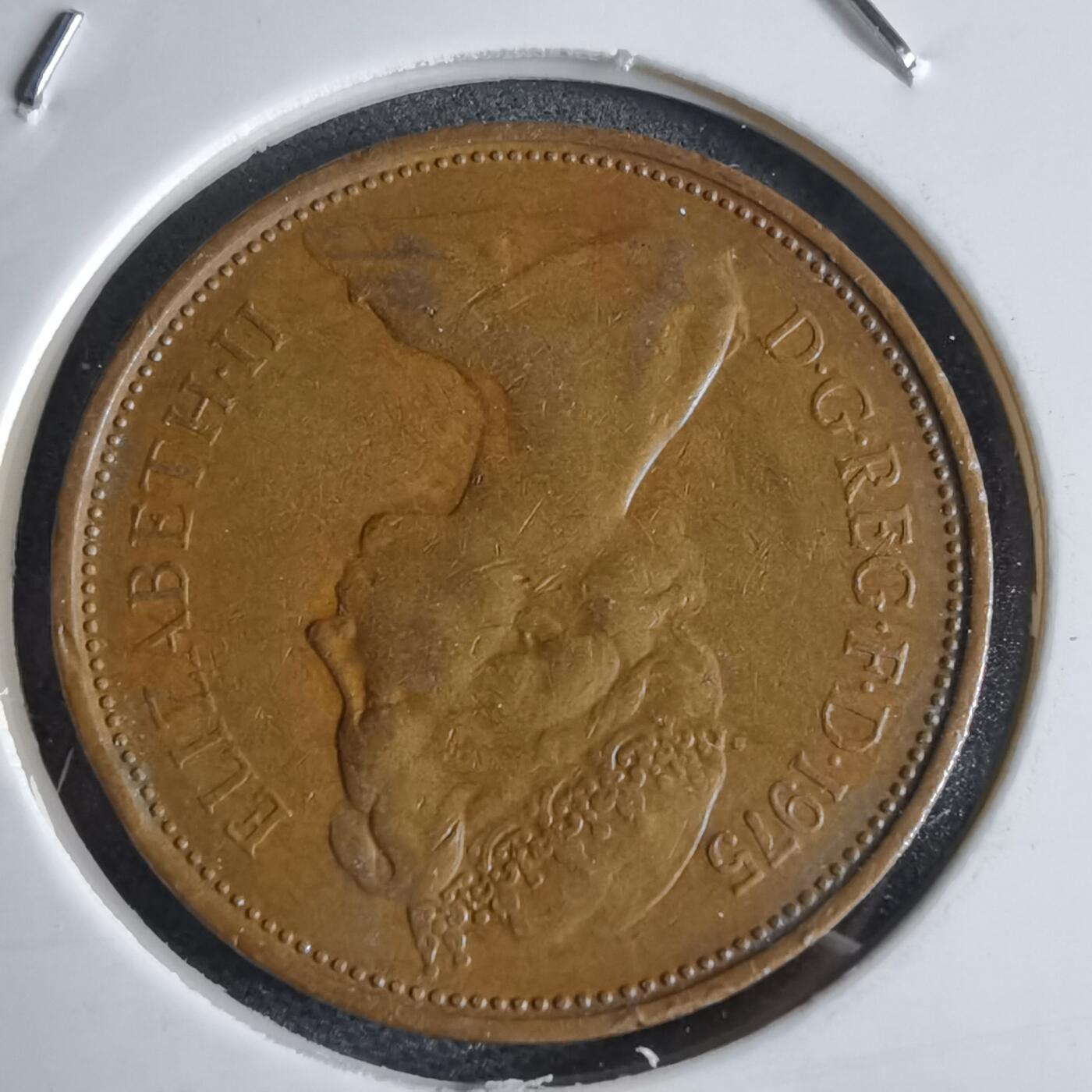 沼泽如烟--第969场 英国1975年2便士