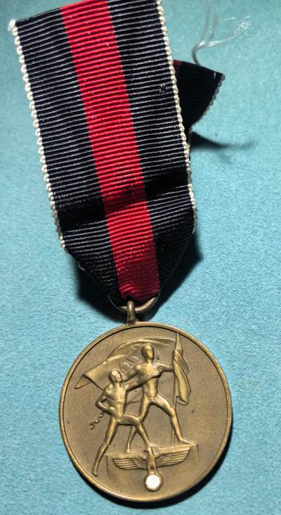 盛世勋华——号角文化勋章邮票专场拍卖第301期 - 德国（1939）苏台德合并奖章