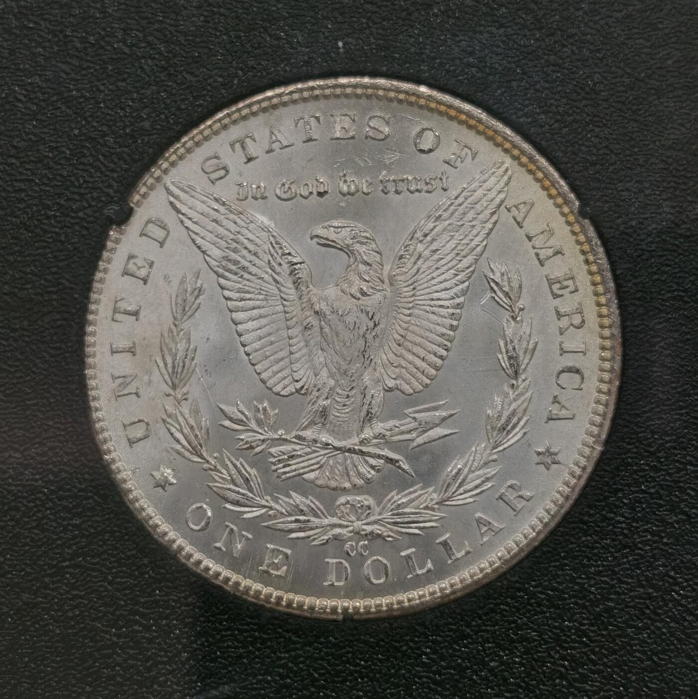 博洋堂世界钱币拍卖第158期（全场包邮） NGC MS65 美国1884 CC 摩根 卡森厂 GSA大封装 高分难得