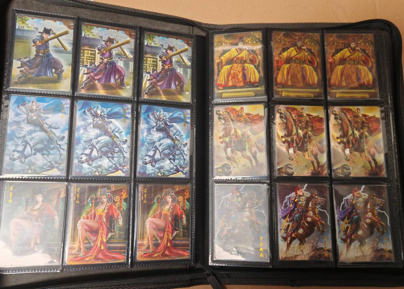 趣卡卡拍No.23期（无佣金免手续费，分享成交有奖） 【三工艺】燎原卡牌-胡子怪兽 隋唐演义 金彩+半粗+全粗+特卡（具体数量见图）（不含卡册）