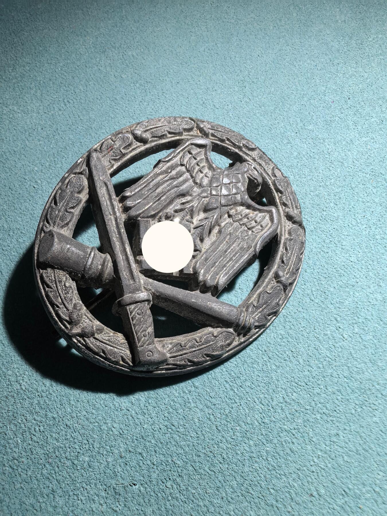 盛世勋华——号角文化勋章邮票专场拍卖第301期 德国（1939）普通突击奖章 铸造版