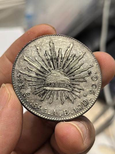 博洋堂世界钱币拍卖第158期（全场包邮） - 墨西哥1895年MO AB版花边鹰洋