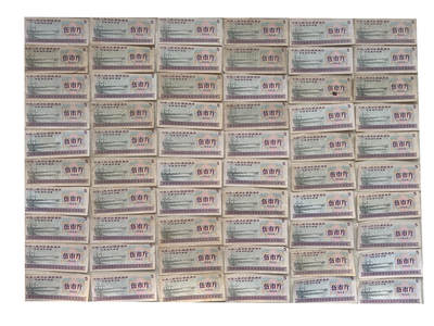 全国通用伍市斤粮票60张 - 全国通用伍市斤粮票60张