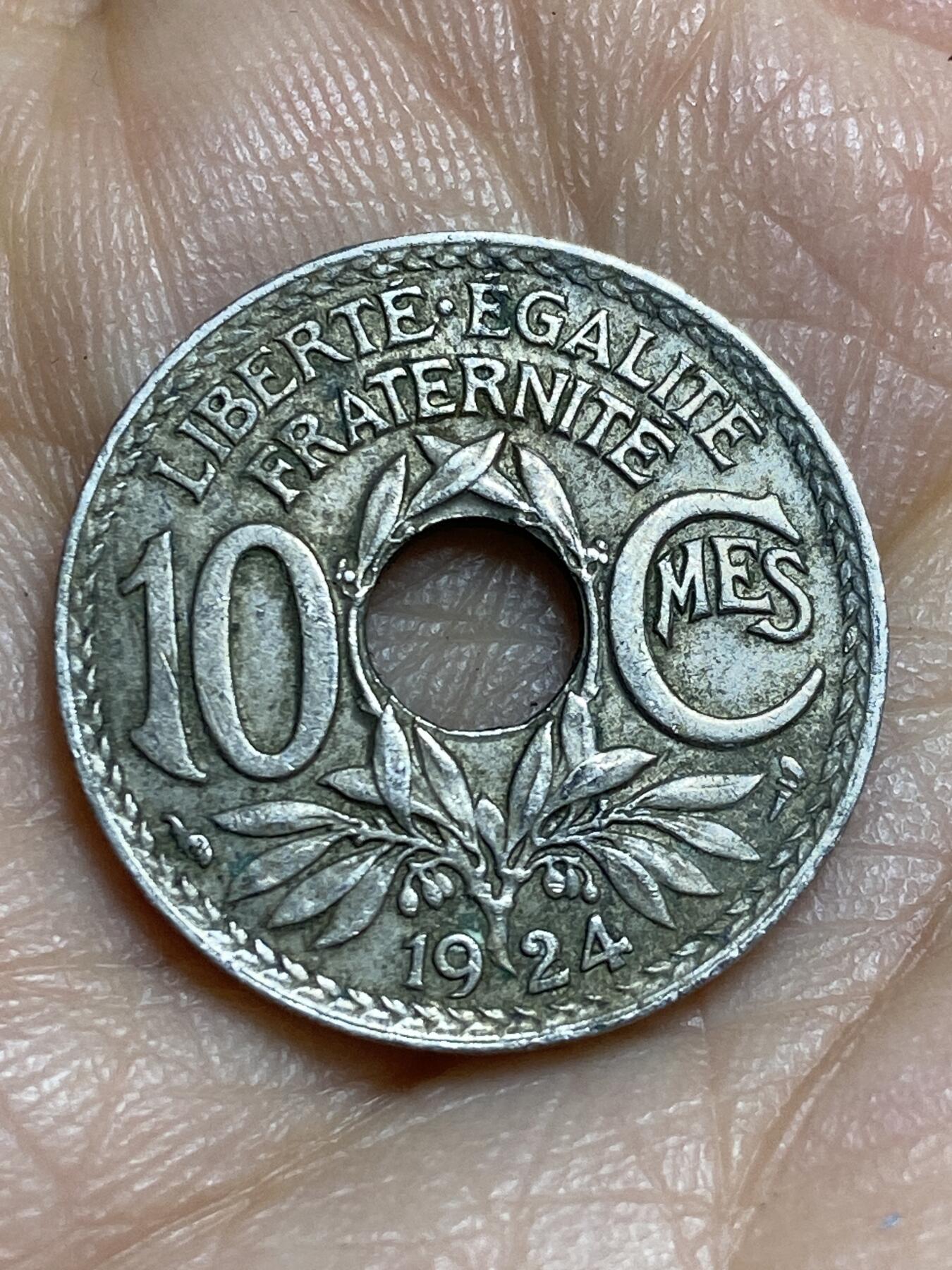 2026年第十四场(总第一百八十三场）外国好品散币场(免佣金) 法兰西第三共和国1924年10分生丁