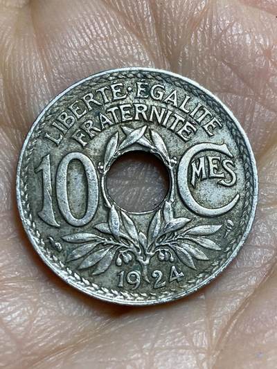 2026年第十四场(总第一百八十三场）外国好品散币场(免佣金) - 法兰西第三共和国1924年10分生丁