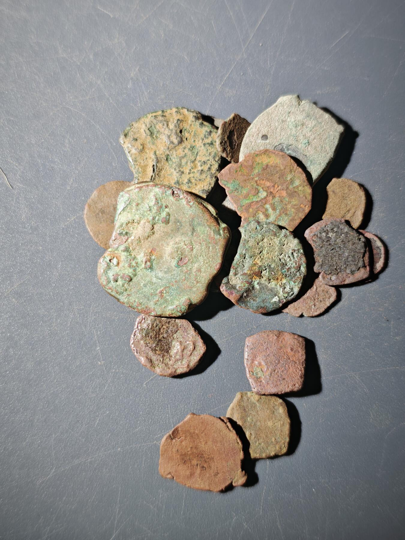 110期新疆红钱粟特钱币丝路钱币专场 E18丝路铜币