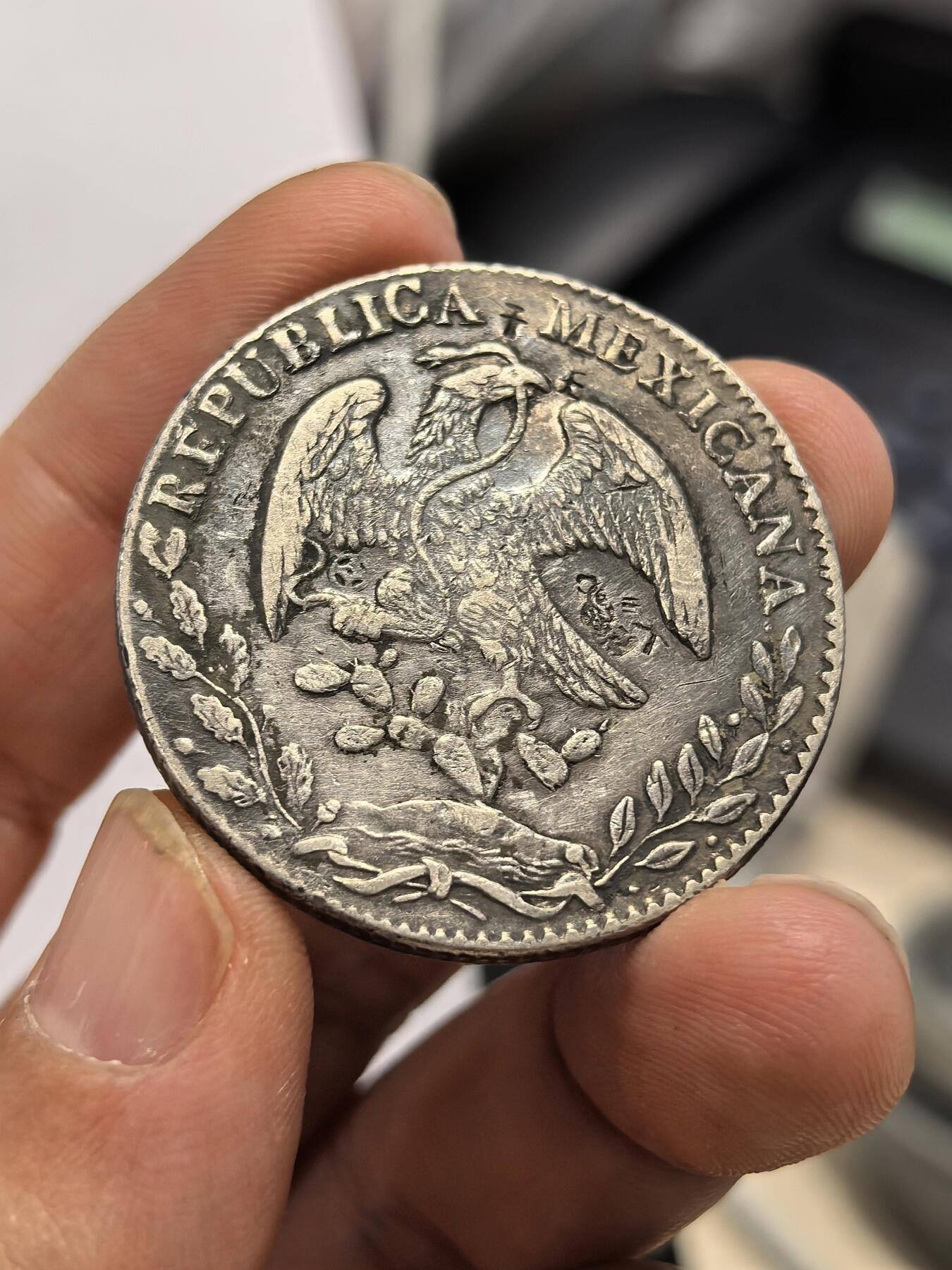 博洋堂世界钱币拍卖第158期（全场包邮） 墨西哥1885DO JB版花边鹰洋 五级币