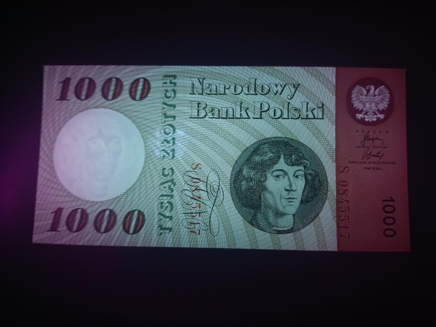 2026一月第四期，总214期 波兰1965版1000兹罗提UNC，哥白尼和日心说图示，稀有人民波兰时期品种