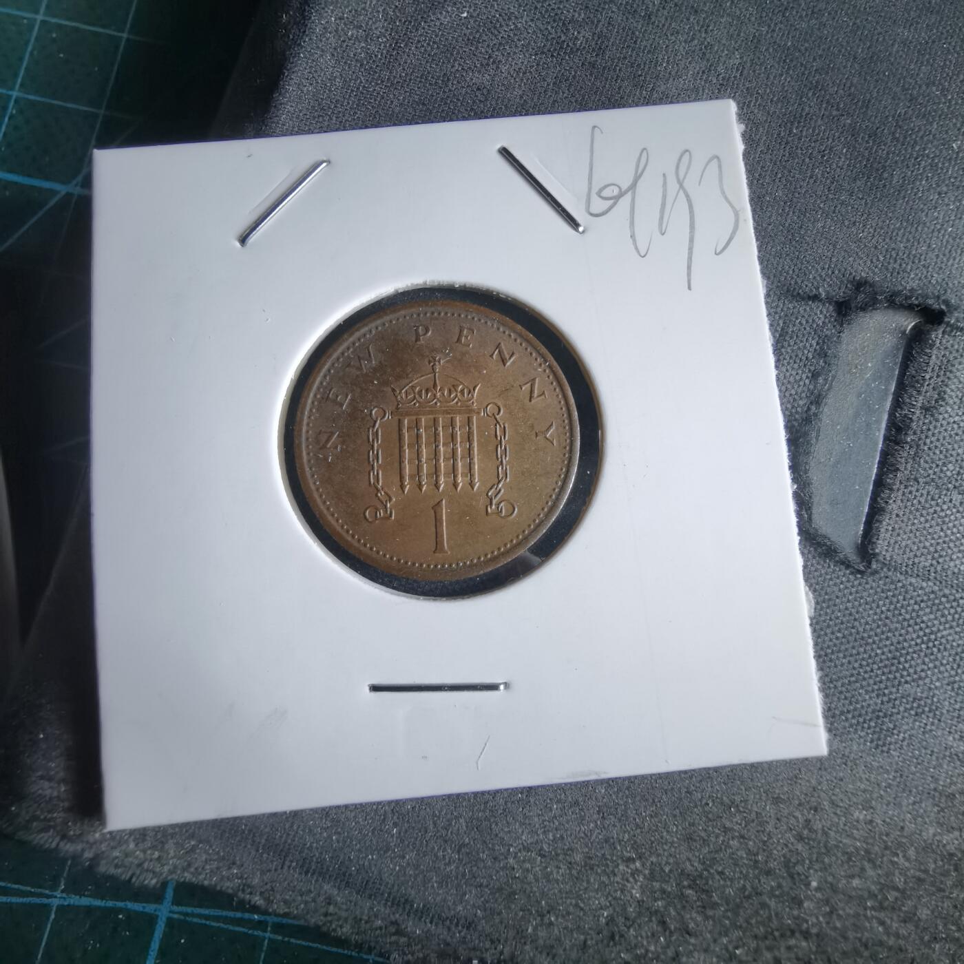 沼泽如烟--第969场 英国1974年1便士