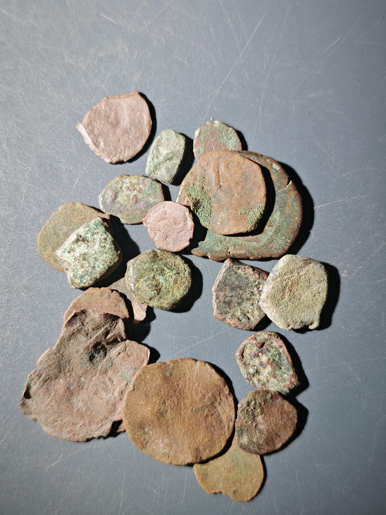 110期新疆红钱粟特钱币丝路钱币专场 E3丝路铜币