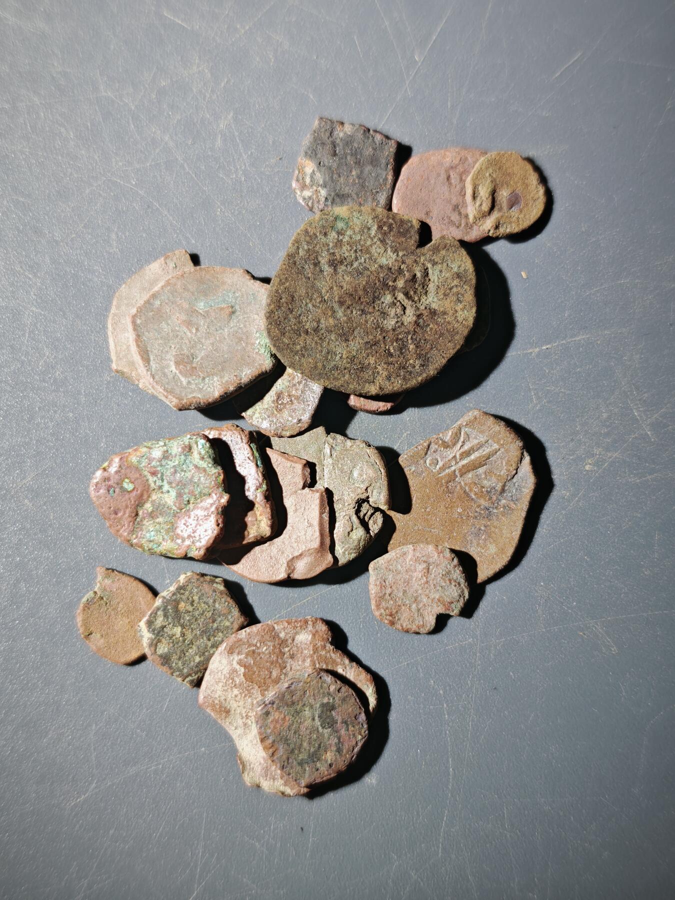 110期新疆红钱粟特钱币丝路钱币专场 E6丝路铜币