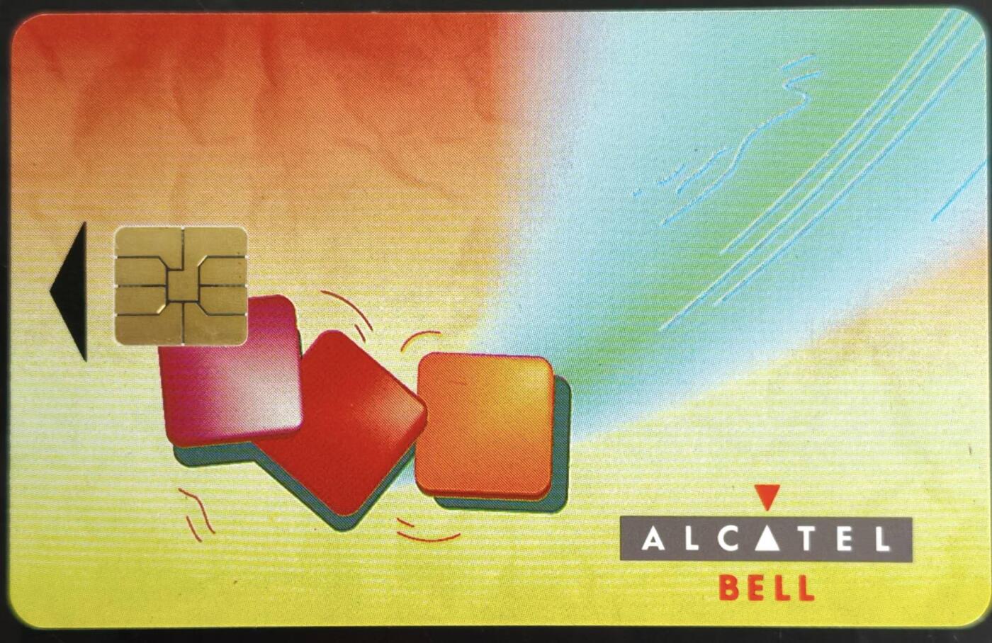 公藏第61期裸卡拍卖 测试IC卡(阿尔卡特测试卡)一枚A版，品好。