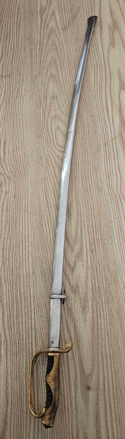 0元起拍勋章 第328期 咸鱼国勋章拍卖专场 1月25日（周日）下午6：00开始 - 合法未开刃 明治19式 陆军指挥刃