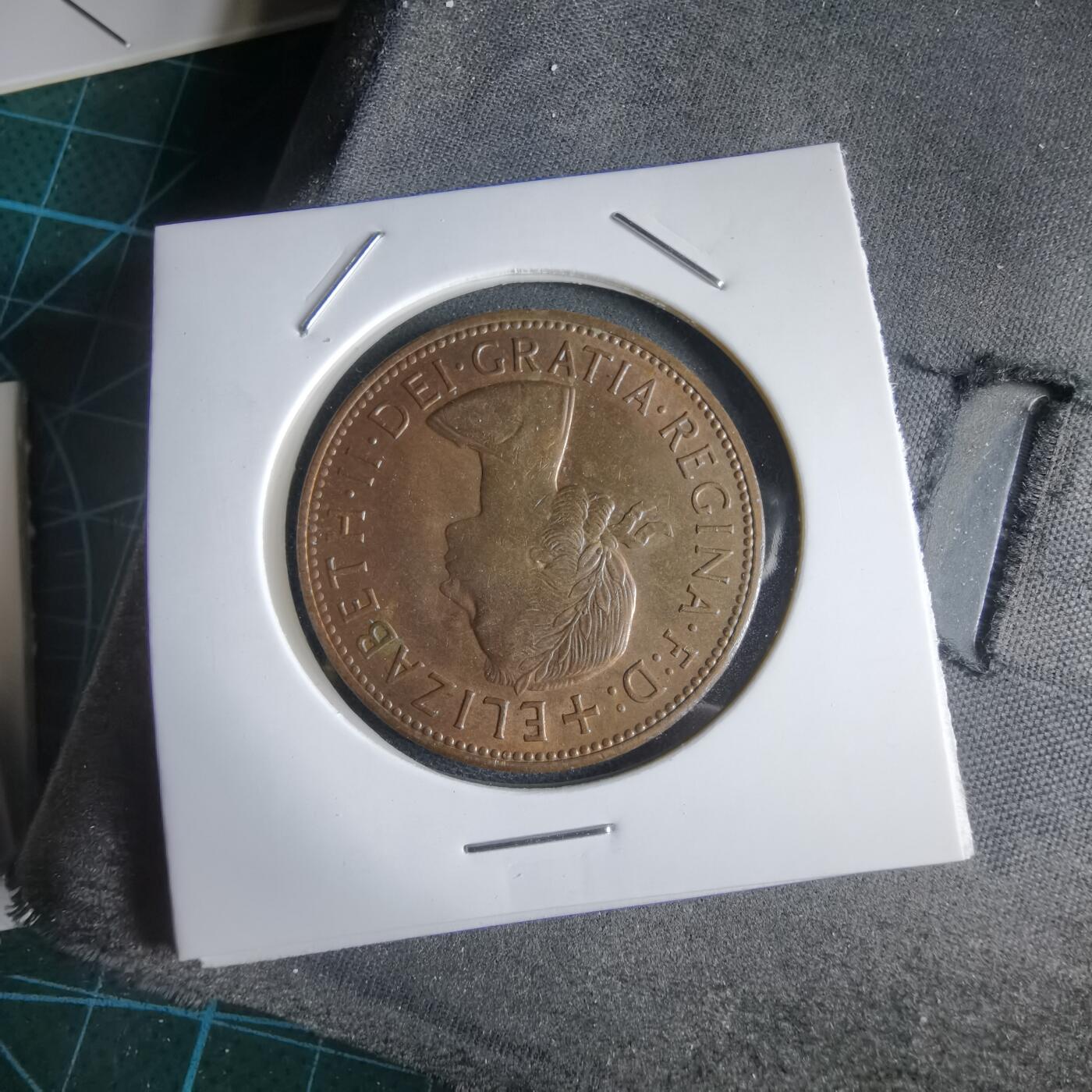 沼泽如烟--第969场 英国1961年1便士