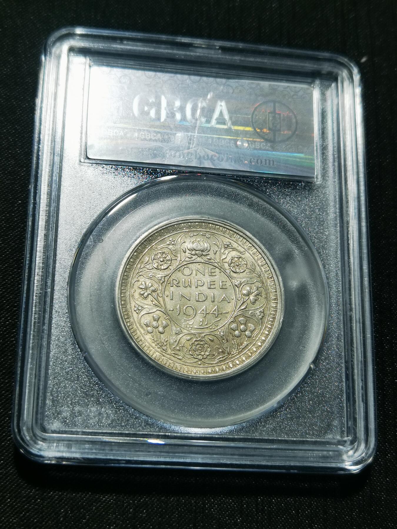 天下钱庄专场欢迎参拍 乔治六世印度卢比