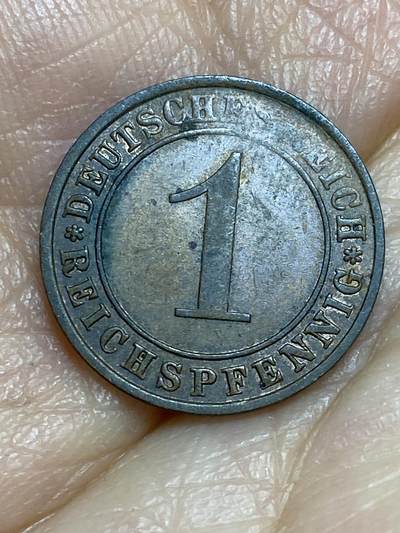 2026年第十三场(总第一百八十二场）外国好品散币场(免佣金) - 德意志魏玛共和国1935年1芬尼(F标，斯图加特造)