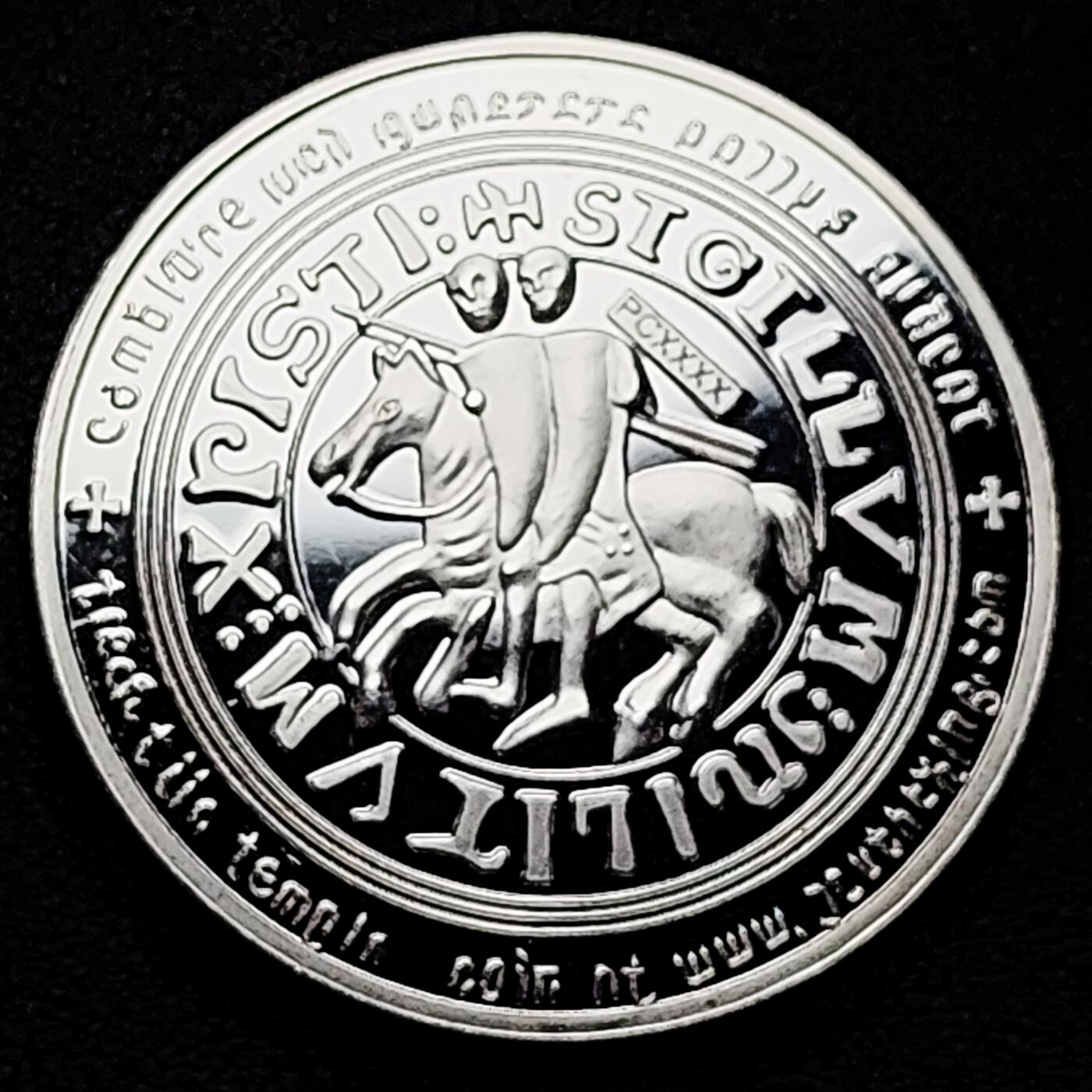 泉币菌-第173场- 精品福利场 纪念章 马剑骑士 40×3mm