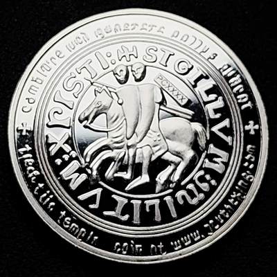 泉币菌-第173场- 精品福利场 - 纪念章 马剑骑士 40×3mm