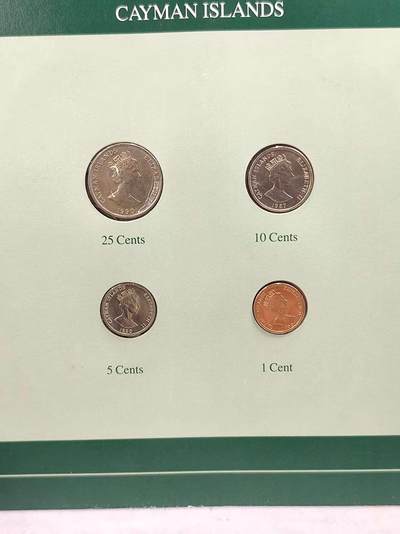 G&W世界散币，银币处理专场（第44场） - 富兰克林-开曼4枚套