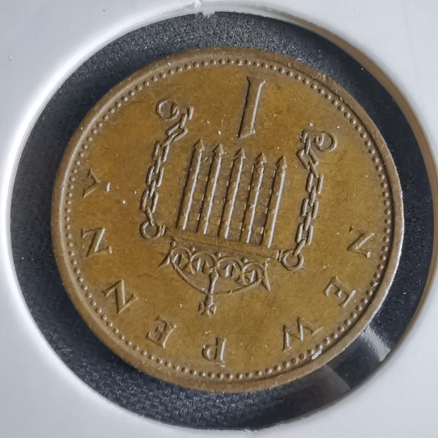 沼泽如烟--第969场 英国1979年1便士