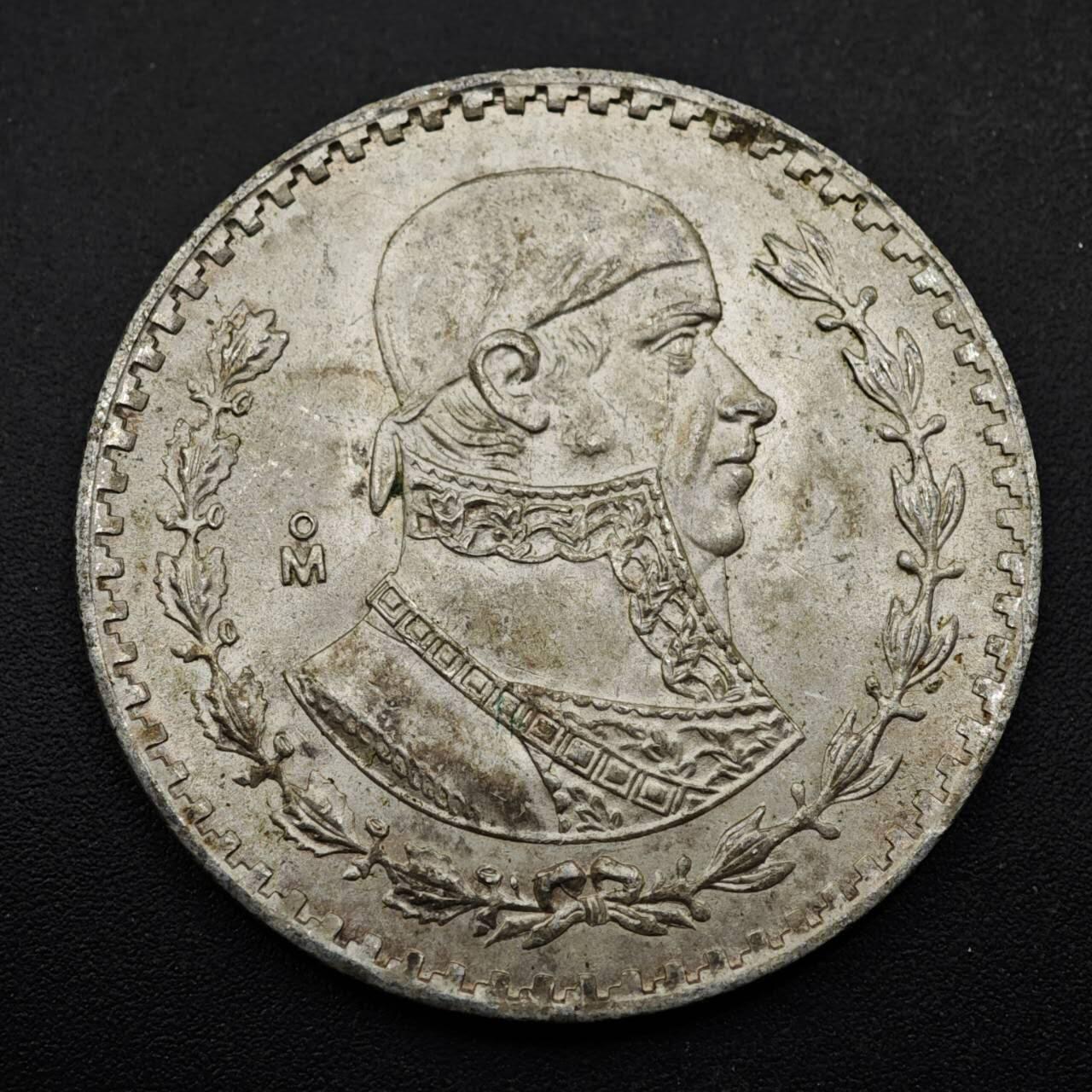 【淘币小摊】实时拍第八百五十三拍   散币银币场   满百包邮可预留二周 每周一统一发货   墨西哥1962年一比索低银币